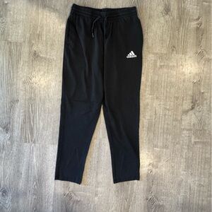 adidas black boot cut sweatpants size medium